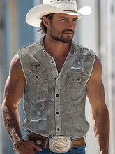 Weste im westlichen Stil der Männer